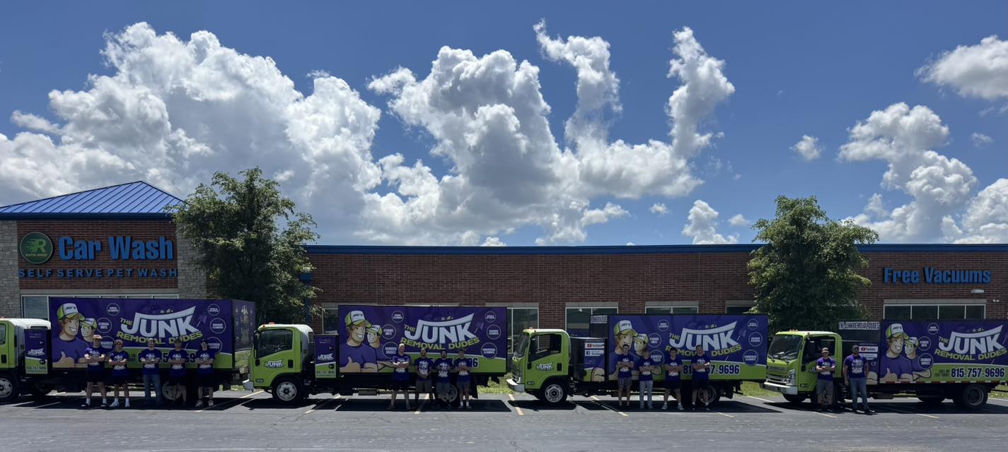 Junk Removal Dudes has now expanded to 7 locations in Illinois.