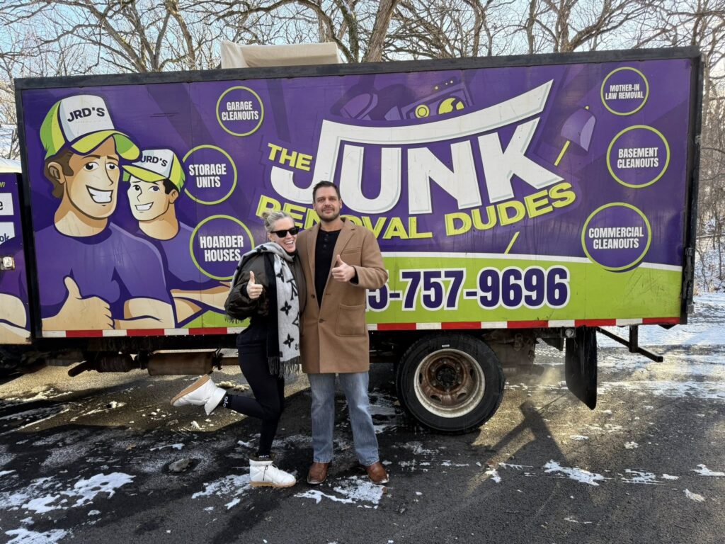 Alex with his celebrity customer of over 10 years, Jenny McCarthy & Donnie Wahlberg 