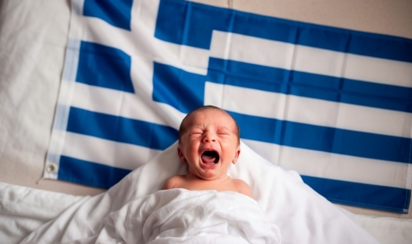 Greek population in fast decline