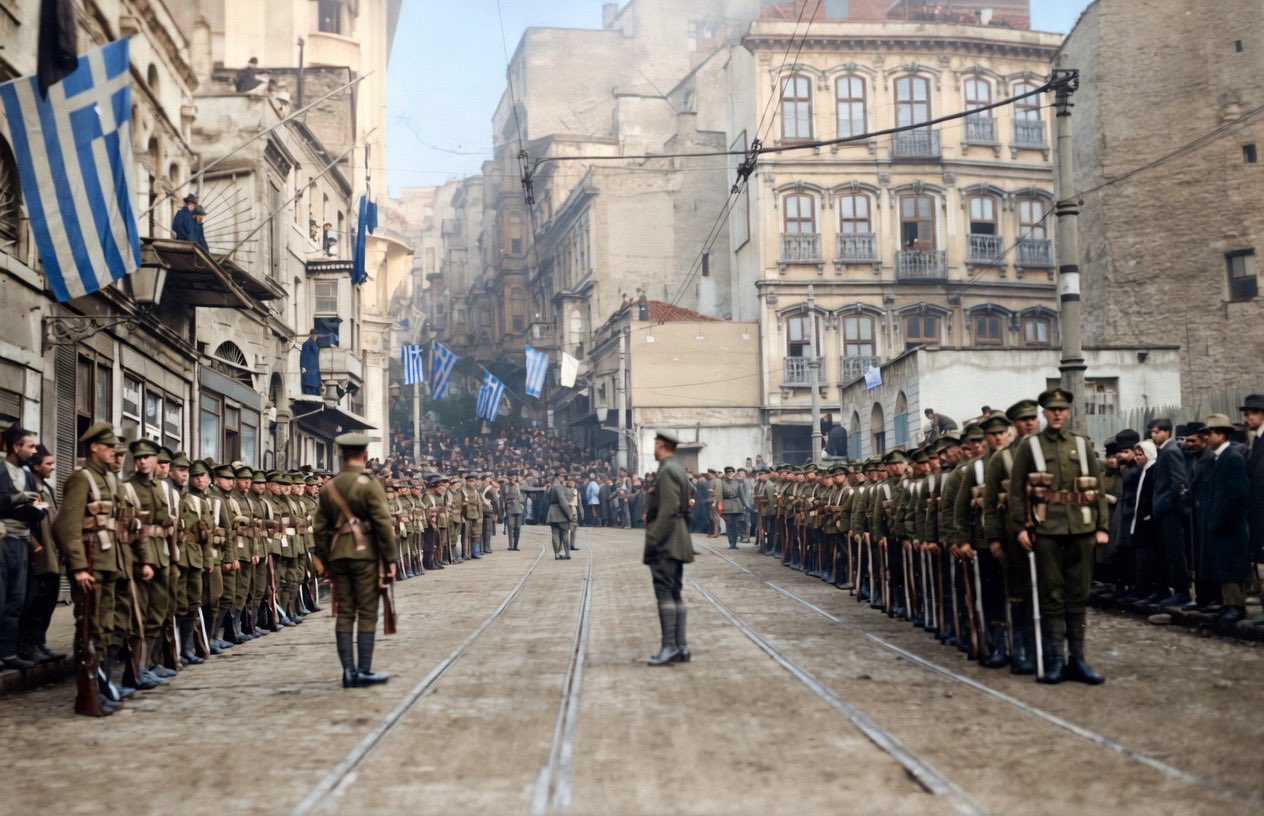 The British Occupation of Constantinople in 1919: Allied Control, Greek Hopes, and the Broader Tragedy of Displacement