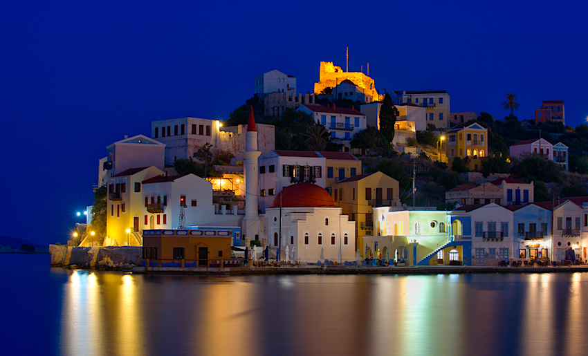 Kastellorizo, Greece: The easternmost island.