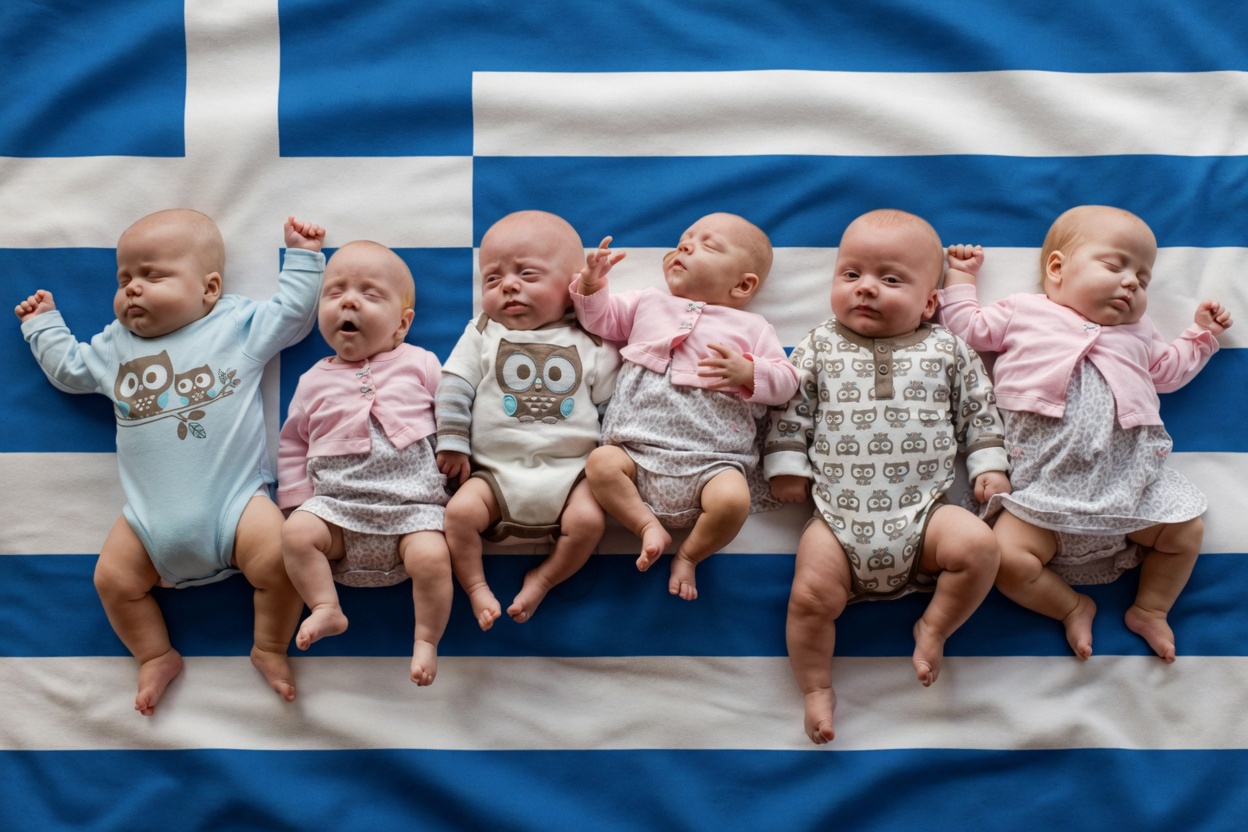 Greece officially has the lowest birth rate in Europe