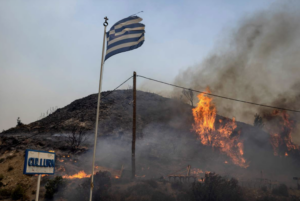 DEW’s (Direct Energy Weapons) Behind Greek Fires?